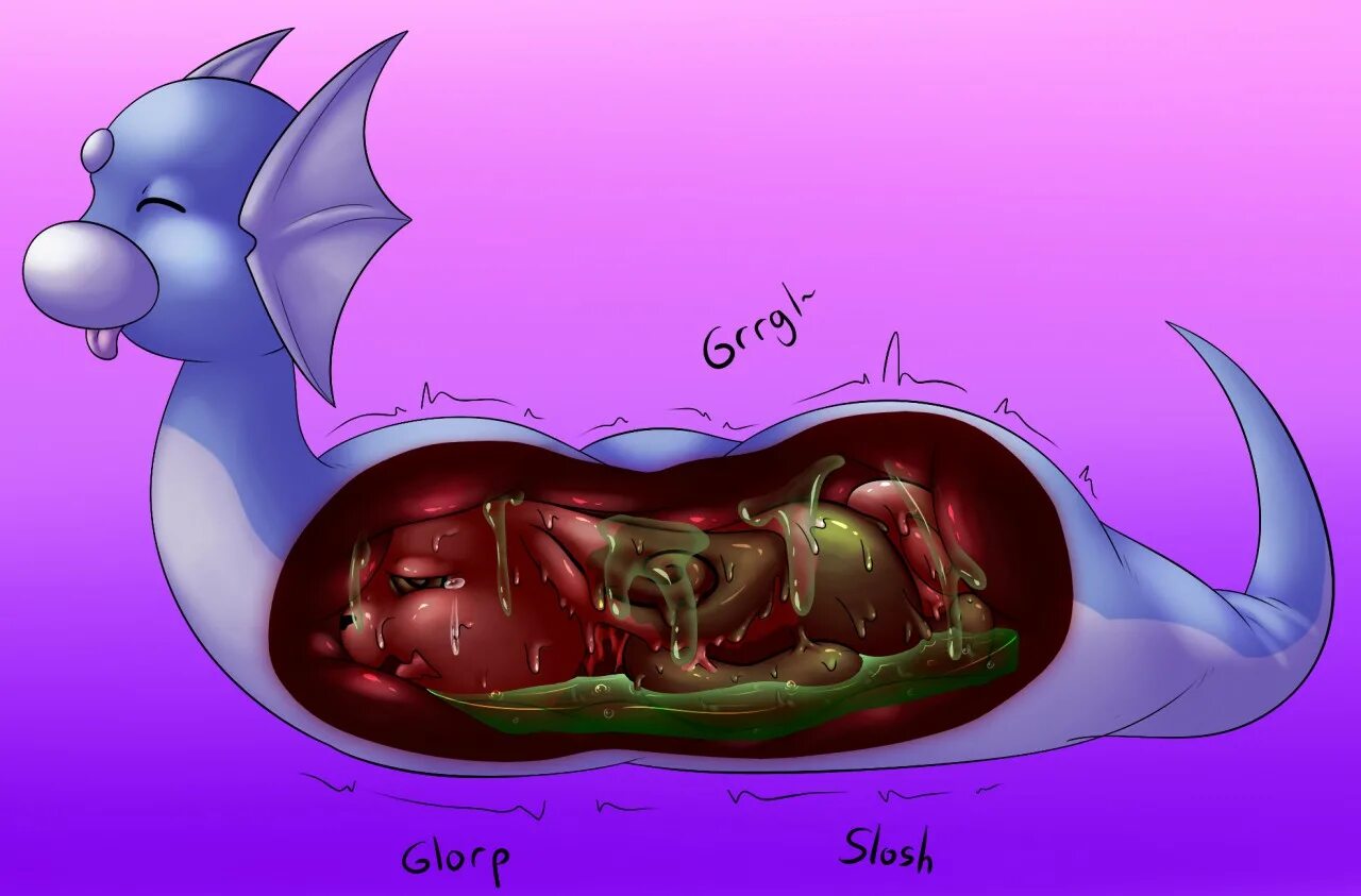 Vore drones. Vore drones