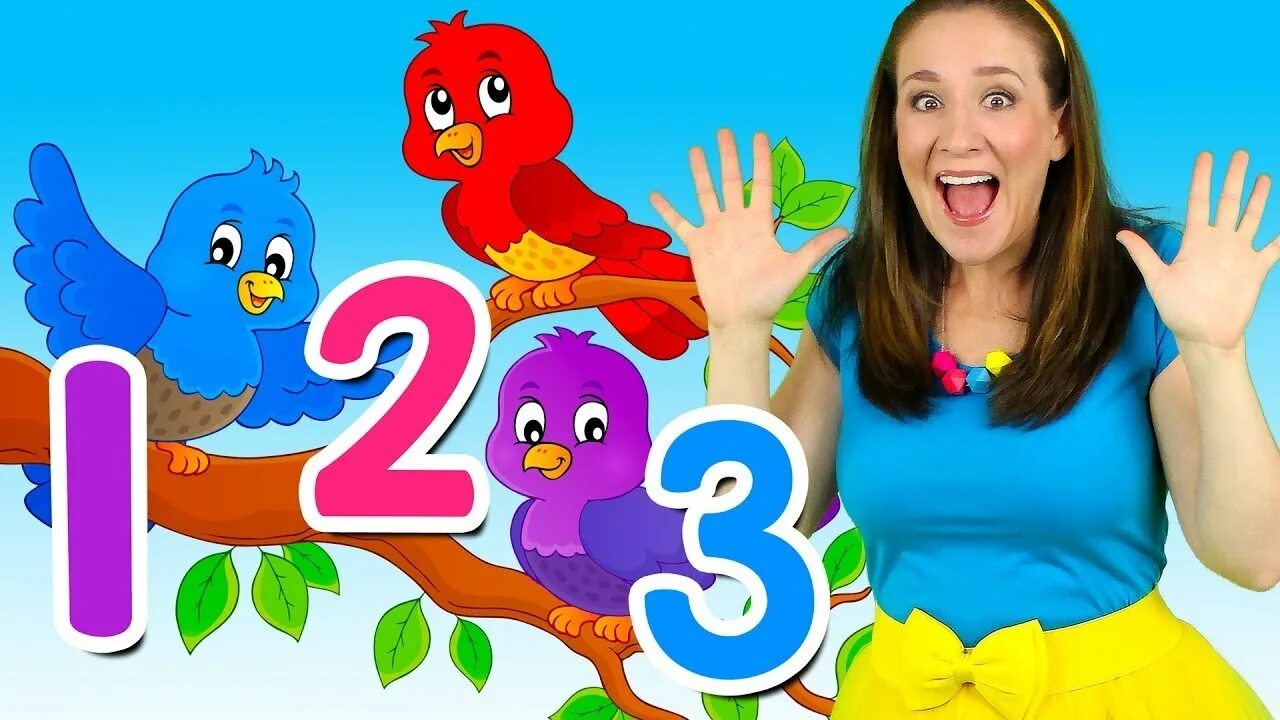 Learn to count. Counting Song. Count 1-10 Song for Kids. Bounce Patrol - Kids Songs. Английские песни для видео