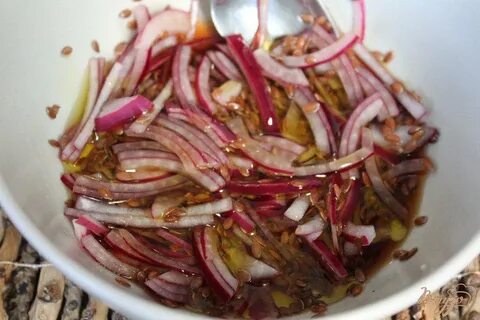 Замариновать лук для еды чтоб кушать
