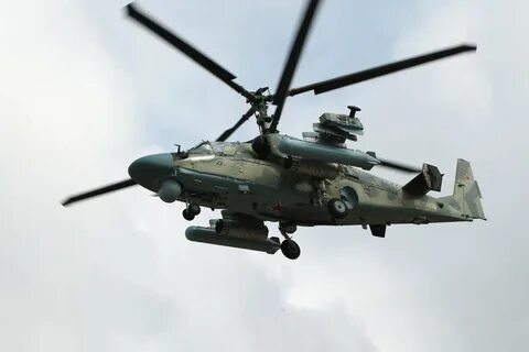 К 52м вертолет