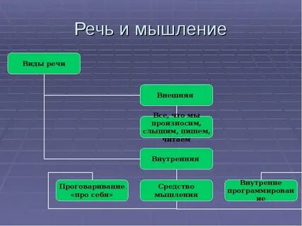 Язык как средство мышления примеры