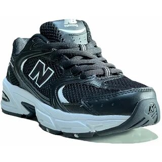 New Balance 530 Черные с белым.