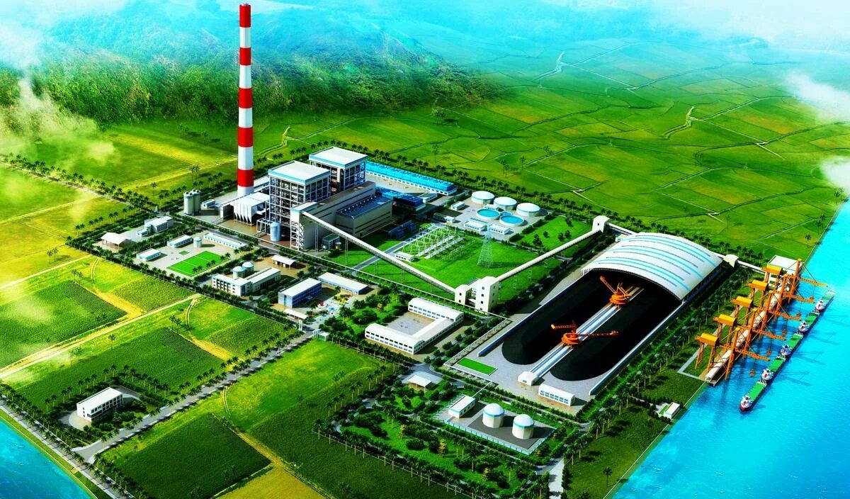 Электростанция Туокетуо. Thermal Power Station. First Termal Power Plant.