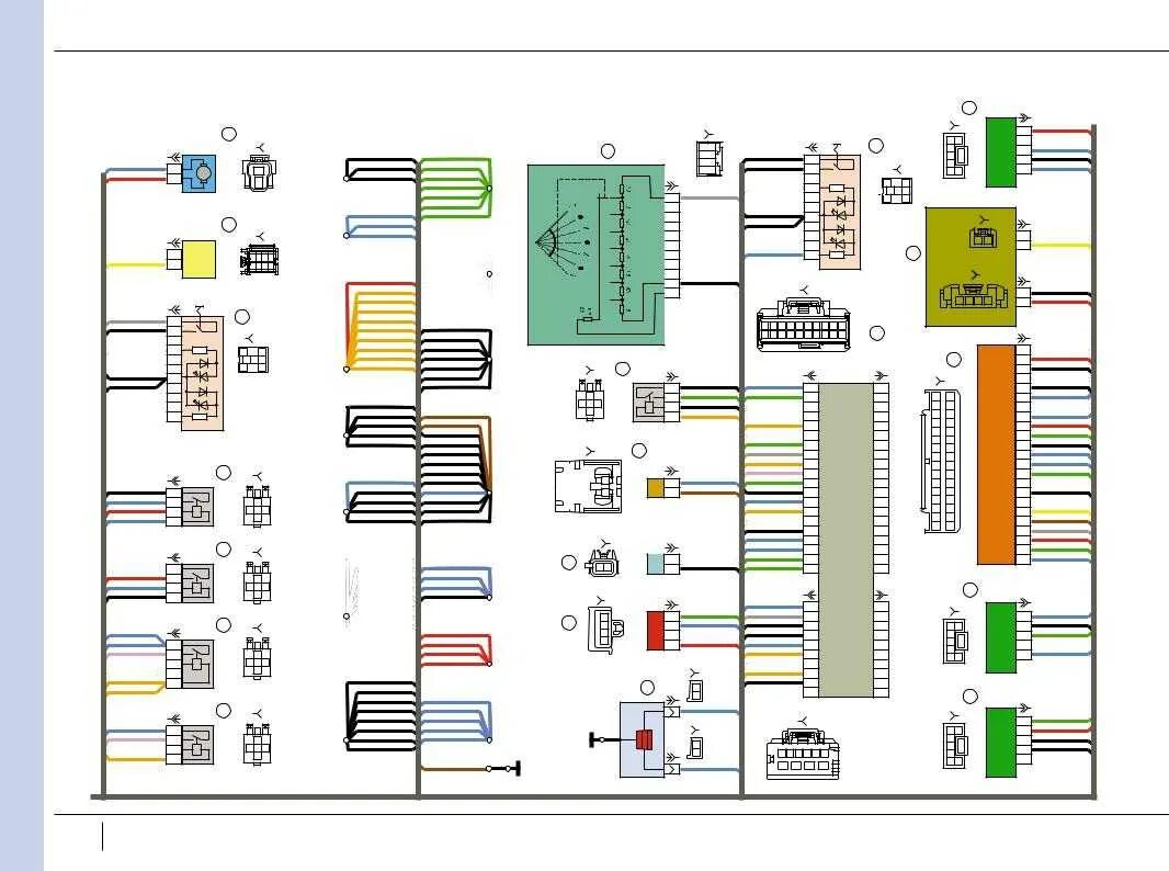 Электрические схемы калины. Схема электропроводки Калина 1. Схема ЭСУД Калина. Электрическая схема Калина 1 хэтчбек.