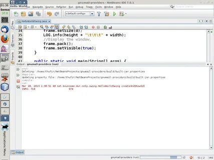 Jframe java
