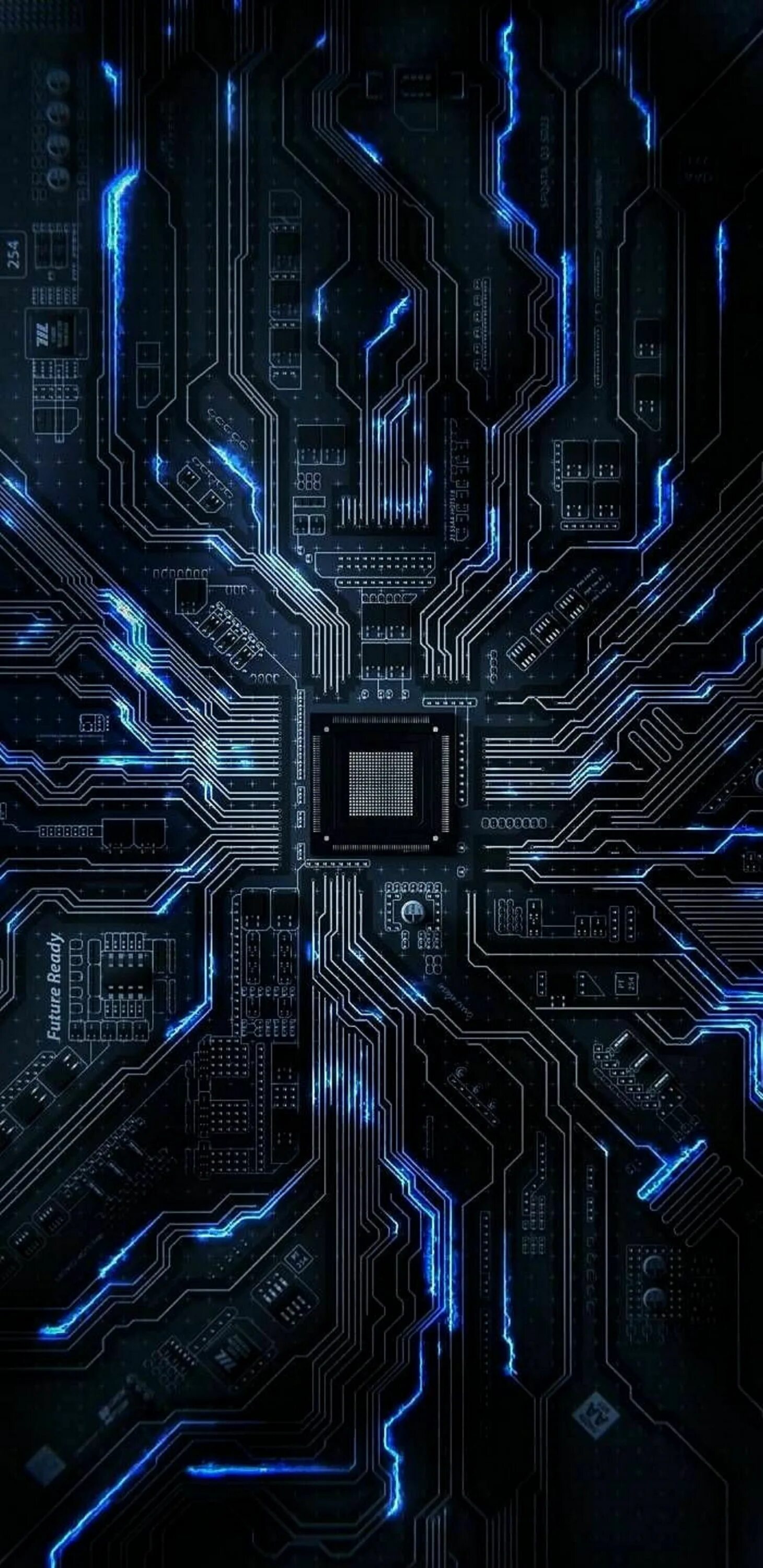 Компьютерный фон. Красивая микросхема. Фон в стиле Техно. Микросхемы будущего. Телефон техно завис