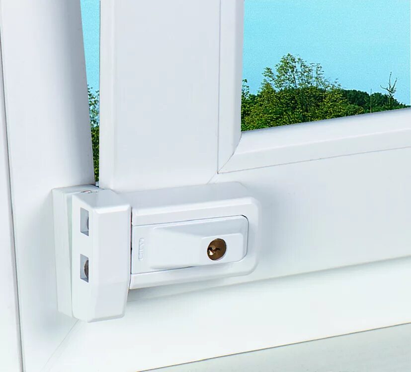 замок на стеклопакет. детский замок schuco. детский замок bsl на пластиковые окна. замки евроокон. замок push lock.