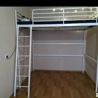 Кровать чердак металлическая икеа