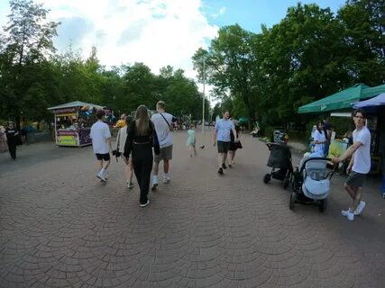 Открытие парка челюскинцев