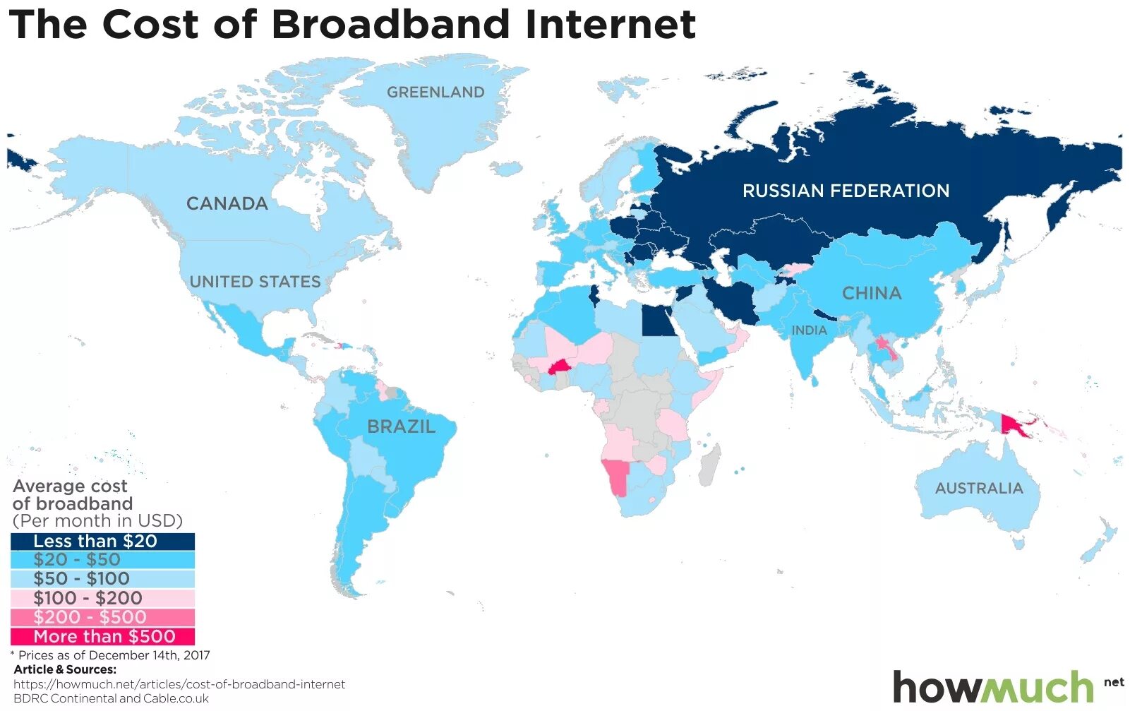 Состояние интернета в мире