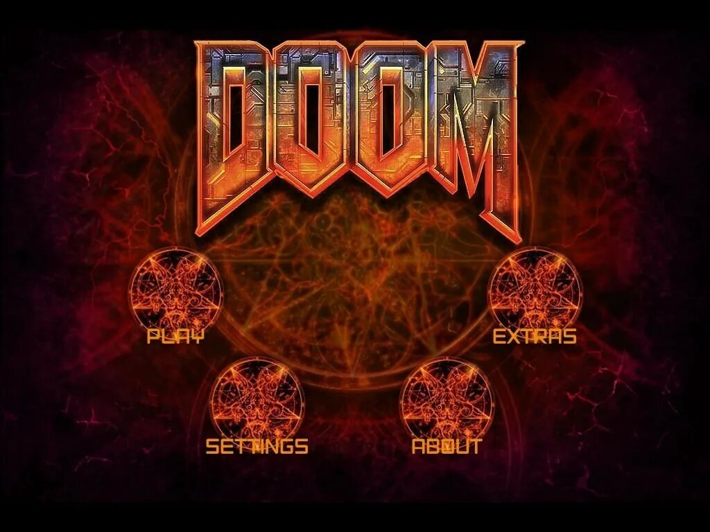 Doom classic. Doom 3 главном меню. doom 1 главное меню. doom 2016 menu. меню в думе.
