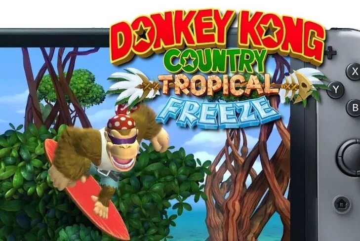 Donkey kong country tropical. Donkey Kong Country: Tropical Freeze. Donkey Kong Country Tropical Freeze Nintendo Switch. Donkey Kong Country: Tropical Freeze логотип. Donkey Kong Tropical Freeze боссы.