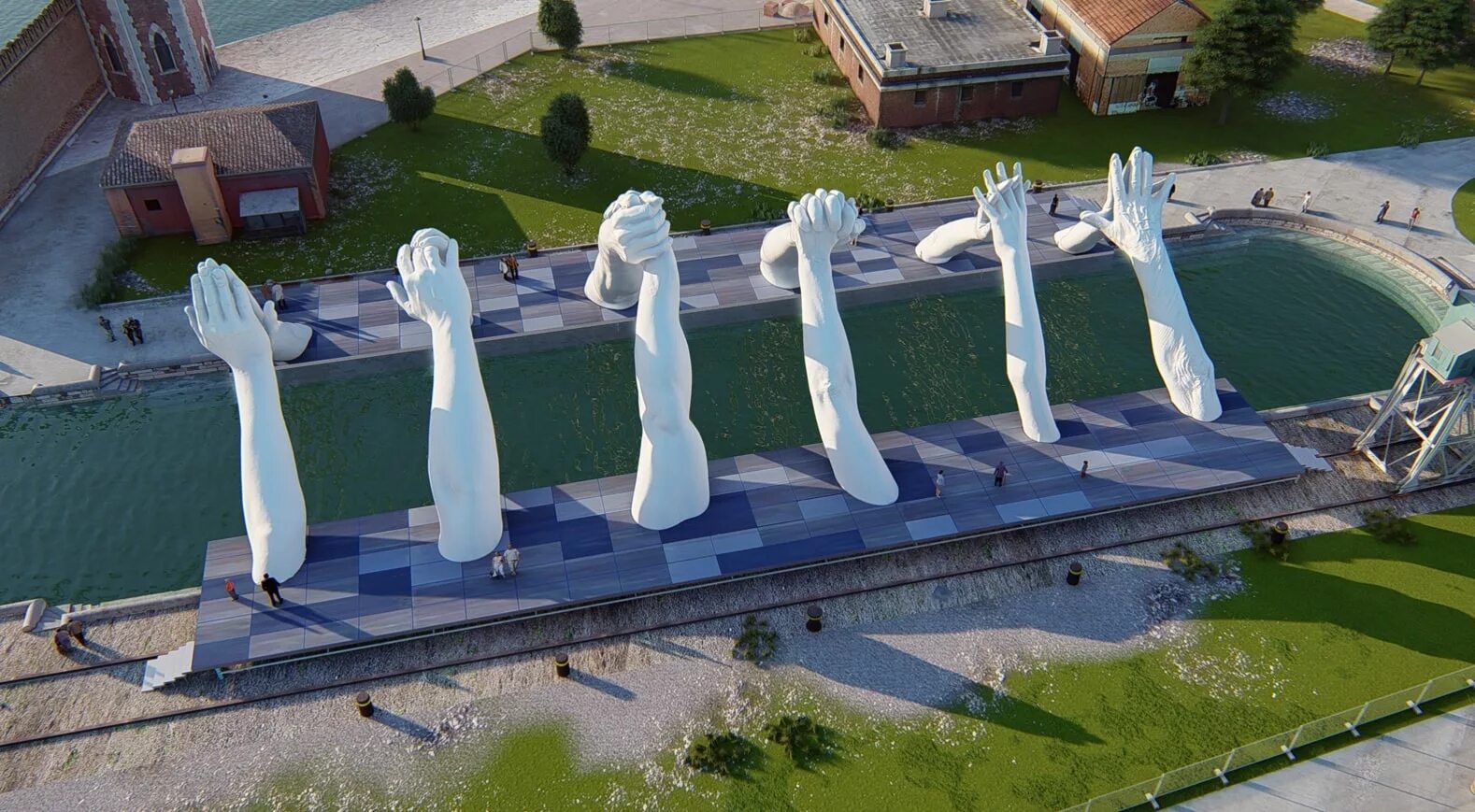 Наводить мосты. Лоренцо квин руки в венеции. Наводить мосты. Лоренцо куинн мост руки венеция. Лоренцо куин мост из рук.