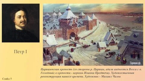 Крепости на волге