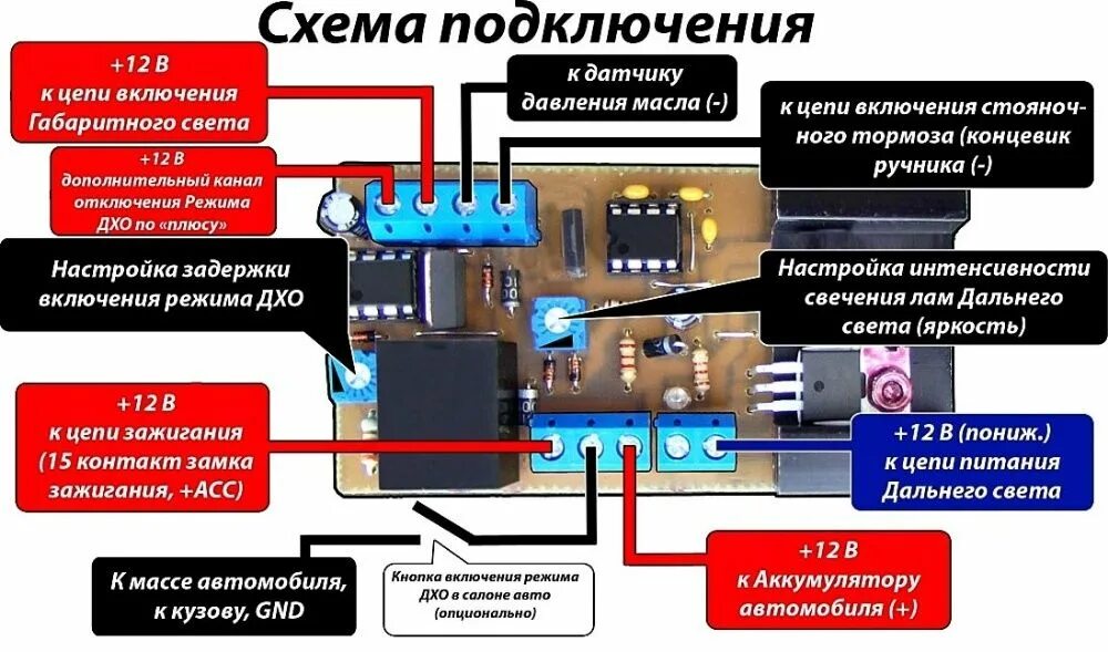 Дхо в полнакала купить. Контроллер Дальний в пол накала drl11. Контроллер ДХО 30 Дальний свет. ШИМ реле для ДХО. Контроллер дневных ходовых огней ДХО "Дальний в полнакала".