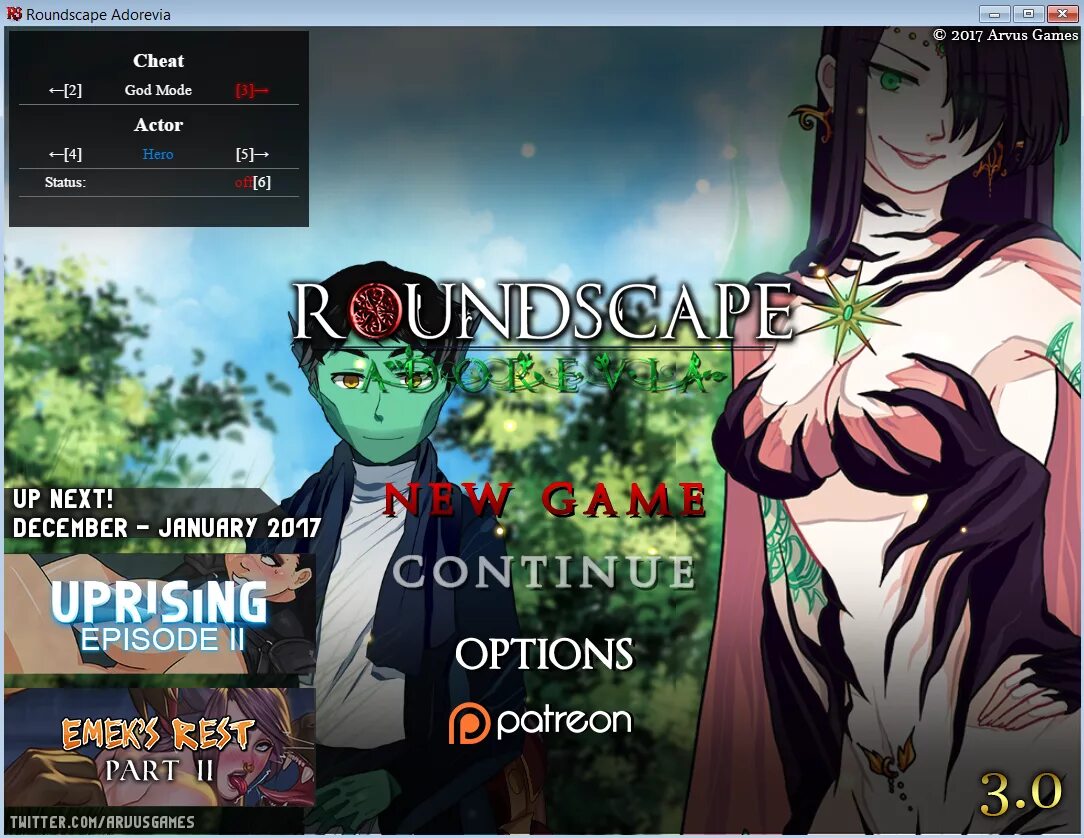 Roundscape adorevia save. Roundscape adorevia галерея. рпг мейкер меню. roundscape adorevia сцены. roundscape adorevia галерея мередит.