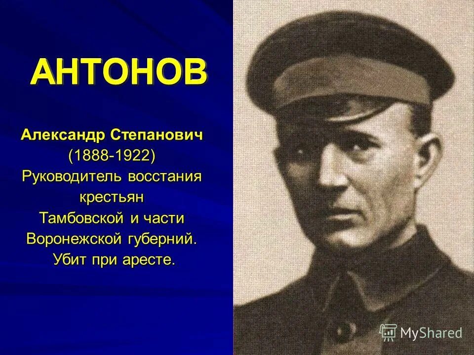 А С Антонова в Тамбовской губернии. Антонов Антоновщина. Савинков тамбов