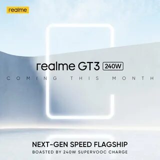 Характеристики realme gt 3