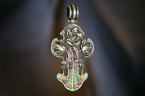 Подвески финифть