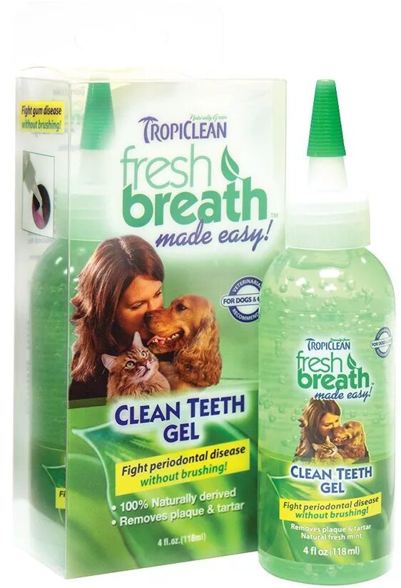 Гель Tropiclean Fresh Breath. Tropiclean Fresh Breath Gel для собак. Tropiclean (Тропиклин) clean Teeth Gel для кошек. Тропиклин гель для чистки зубов собаки.