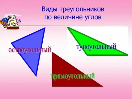 1 определение треугольника виды треугольников