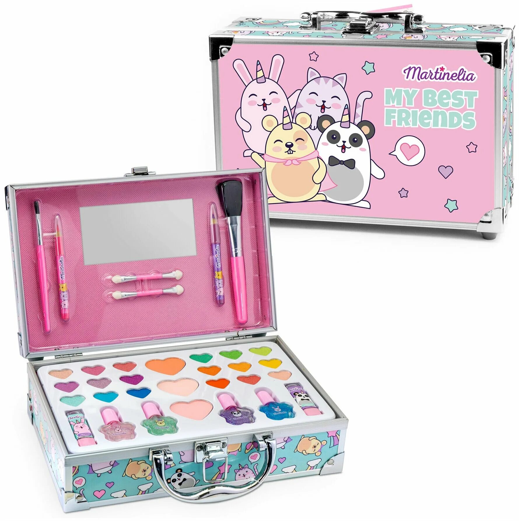 Moriki doriki чемодан с косметикой. набор для макияжа moriki doriki lana в кейсе детский clor10192. Moriki doriki набор для макияжа детский lana. косметика детская косметика. летуаль детские наборы.