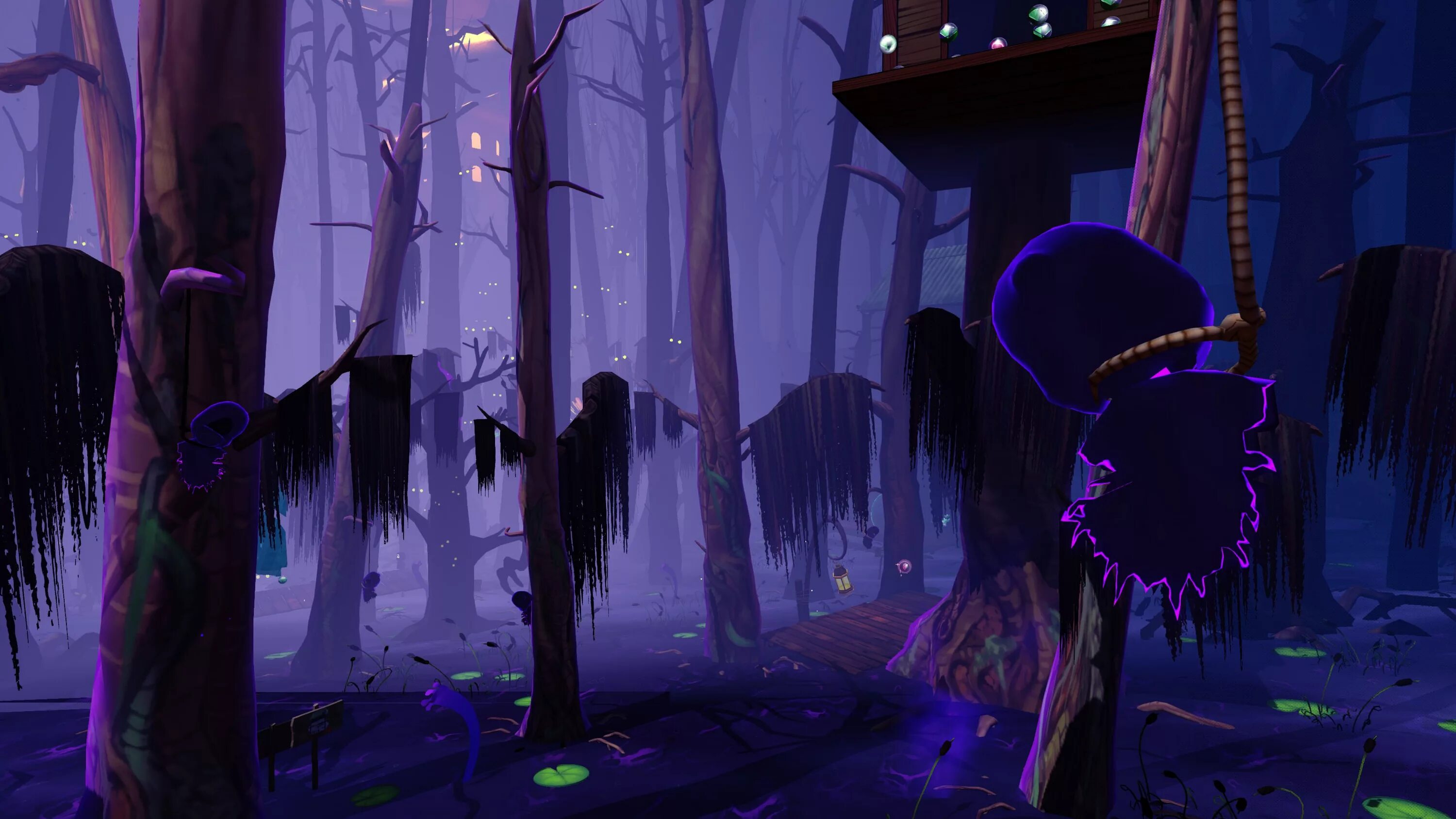 A hat in time лес подсознания. Subcon Forest. Лес Снетчера. A hat in time Forest.
