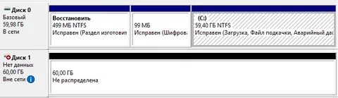 Как узнать разделы диска
