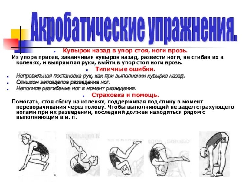 Кувырок назад ноги врозь. Кувырок назад в упор ноги врозь. кувырок назад в упор присев техника. кувырок назад в упор стоя. из упора присев кувырок назад в упор стоя ноги врозь.