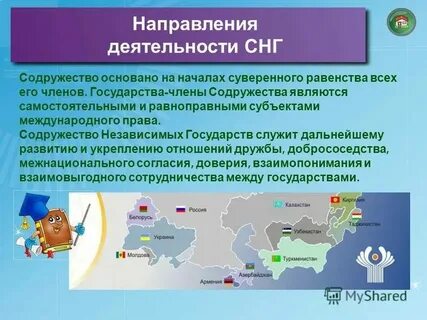 Основные направления государства внутри страны