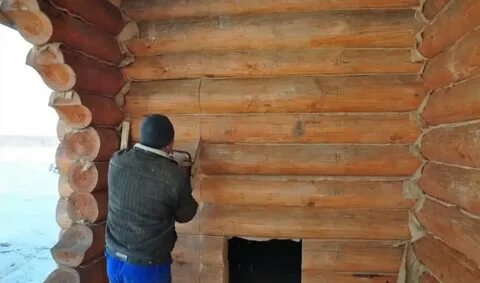 Проемы сруба