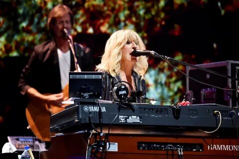 Christine McVie of Fleetwood Mac performs onstage during the 2018 iHeartRad...
