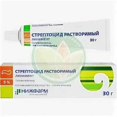Стрептоцид растворимый линимент отзывы