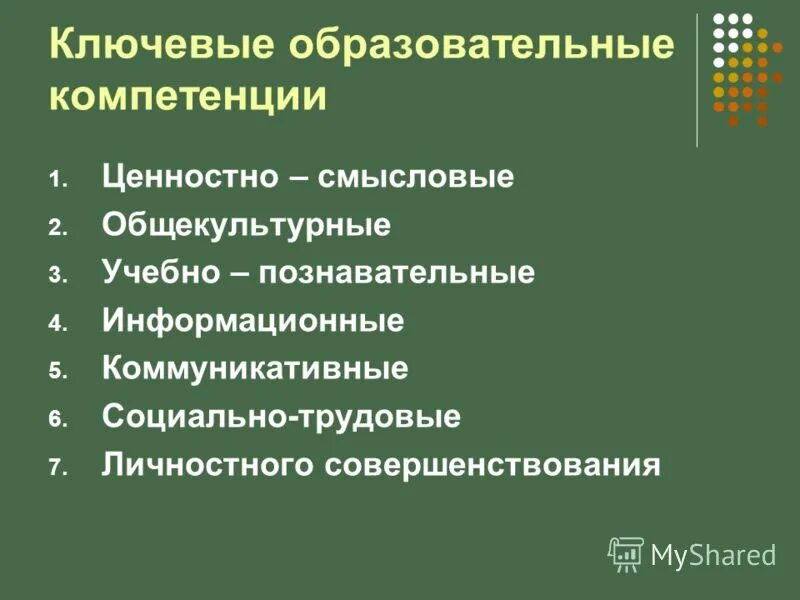 7 образовательных компетенций. Круг компетенций. Ключевые образовательные компетенции. Формирование ключевых компетенций на уроках технологии. Образовательные компетенции ключевые общепредметные предметные.