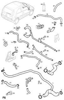 Патрубки opel corsa d