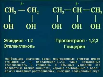 1 общая формула одноатомных спиртов