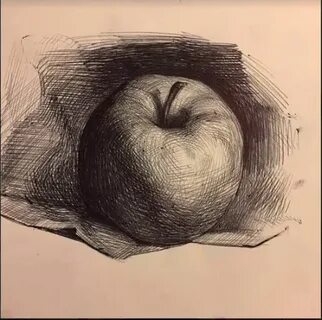 Графика рисунки яблоко