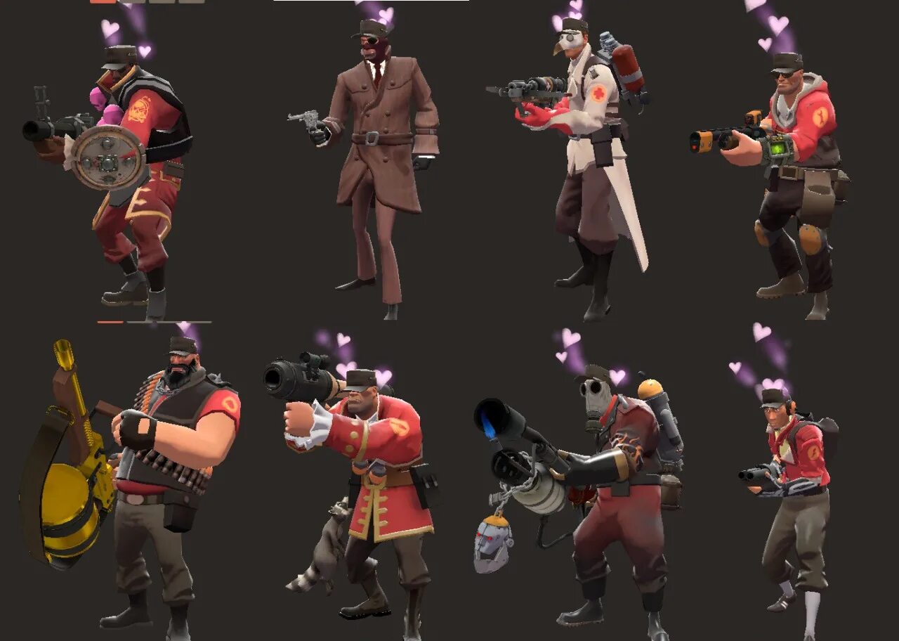 Аксессуар тф. Tf2 all class. Tf2 Classic all classes. Team Fortress 2 Classic. TF Classic в tf2.