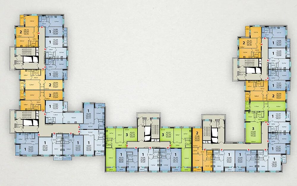 Квартиры калейдоскоп. Apartment renovation illustration. Спальня и гостиная 10 м2 фото. Дизайн комнаты с кроватью и диваном. Квартиры калейдоскоп.