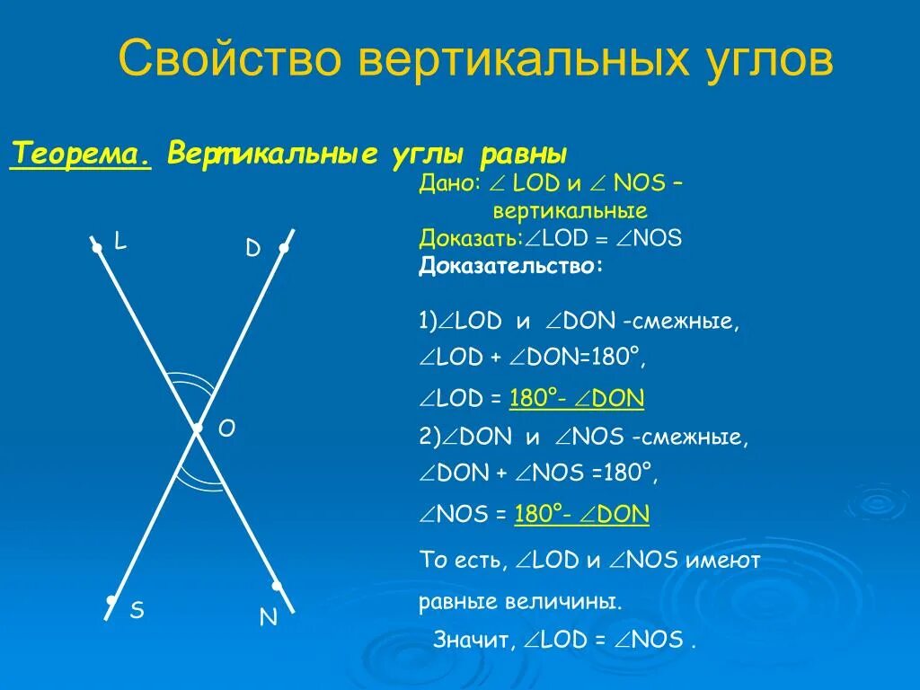 Доказать свойства смежных углов. Свойства вертикальных углов. Свойства вертикальныхьуглов. Теорема о вертикальных углах доказательство. Сао2мтво вертикальных углов.