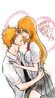 X orihime having a threesome with ichigo
