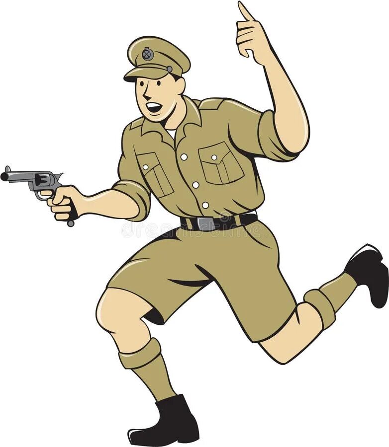 Стометровка бег для солдатов. Фото с автоматом бег. Офицер мультяшный. Running soldier. Бежать солдатский.