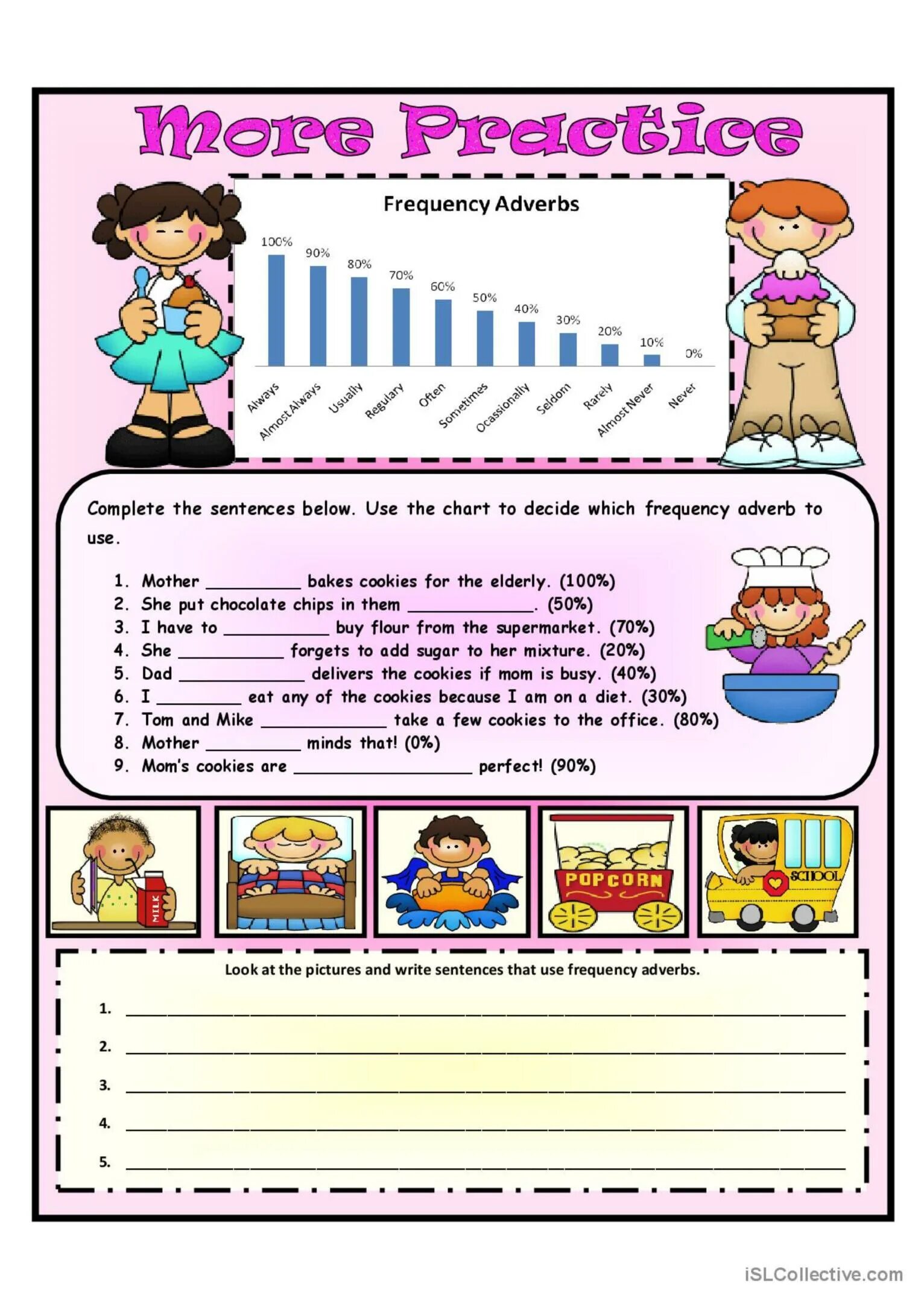 Time words exercises