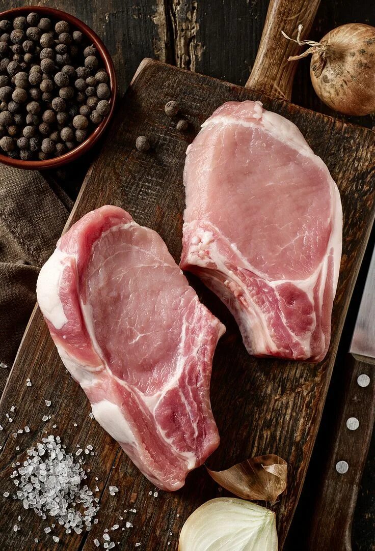 Raw Fresh Pork Shoulder Joint Meat Isolated on White Stock Photo - Image of isol
