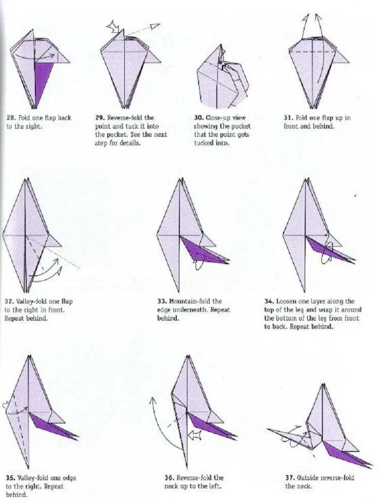 Схема оригами Журавлик из бумаги. Оригами Журавлик схема для начинающих пошагово. Классическая схема японского журавлика. Оригами Журавлик машущий крыльями схема.