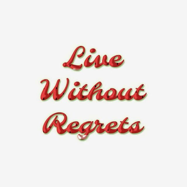 Without regrets