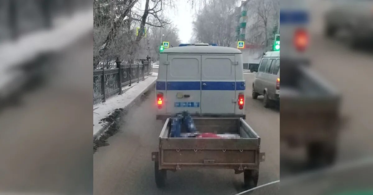 Умершие в белорецке. Машина для перевозки трупов. Прицеп для перевозки трупов.