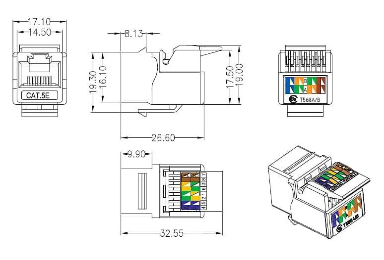 Модуль Cat.5е, rj45 м (ksj458-c5e-WH). Модуль Кейстоун RJ 45. Розетка компьютерная RJ-45(8p8c) (sb1-2-8p8c-c5e-WH) Hyperline. Розетка компьютерная rj45 Keystone.