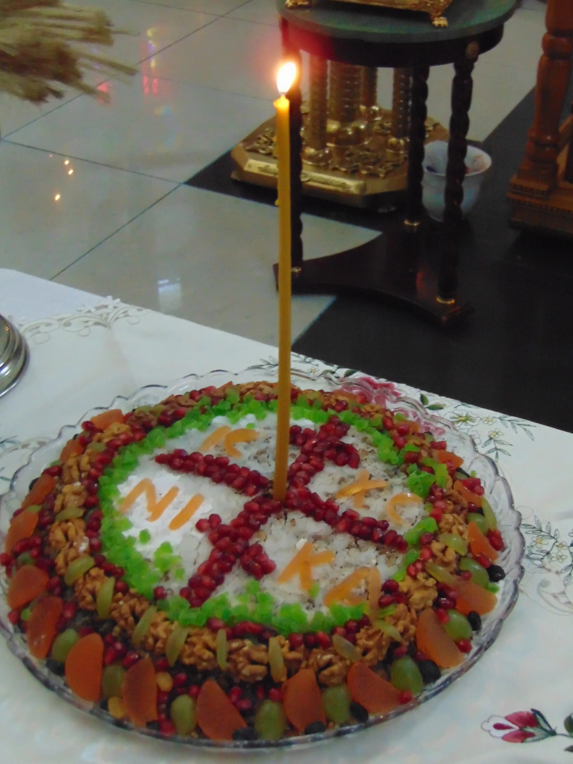 коливо в великий пост. коливо на феодора тирона. коливо в храме. трафарет на коливо. коливо в великий пост.