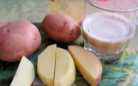 Для чего пьют сок сырого картофеля